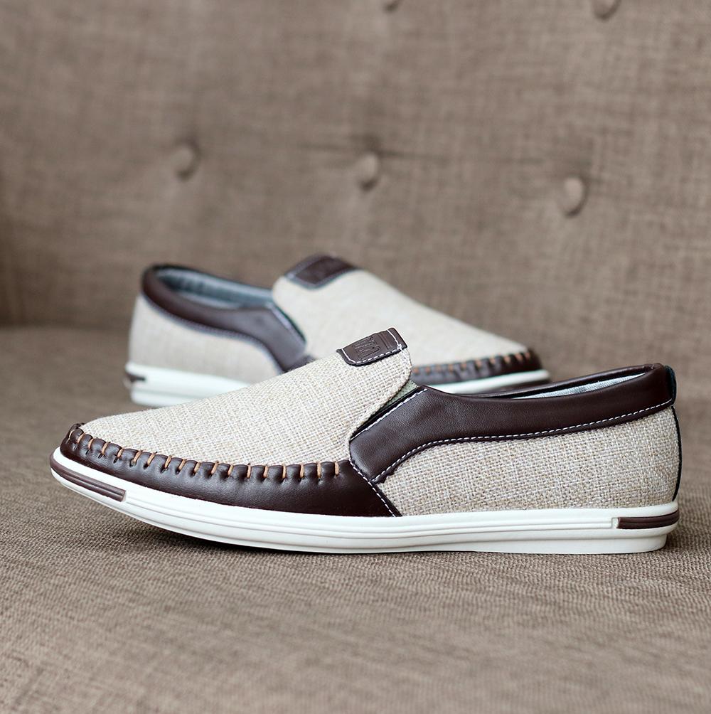 Giày lười vải nam thời trang - Giày thể thao Khuyến mãi cực sốc