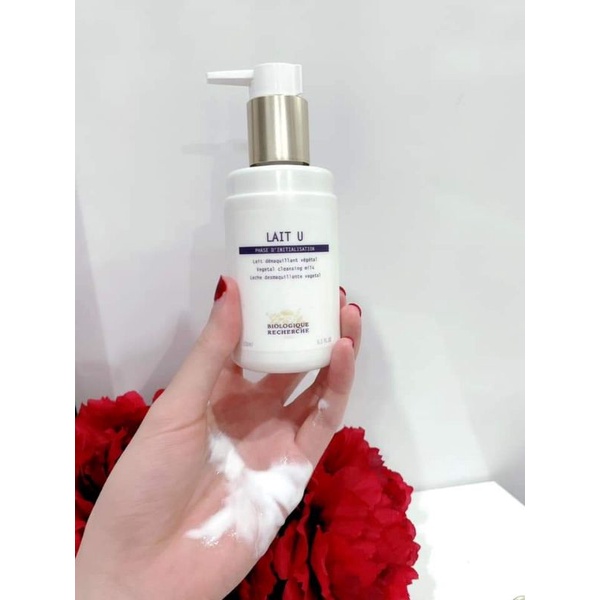 [Lait U] Sữa rửa mặt kháng khuẩn và làm sáng da Lait U