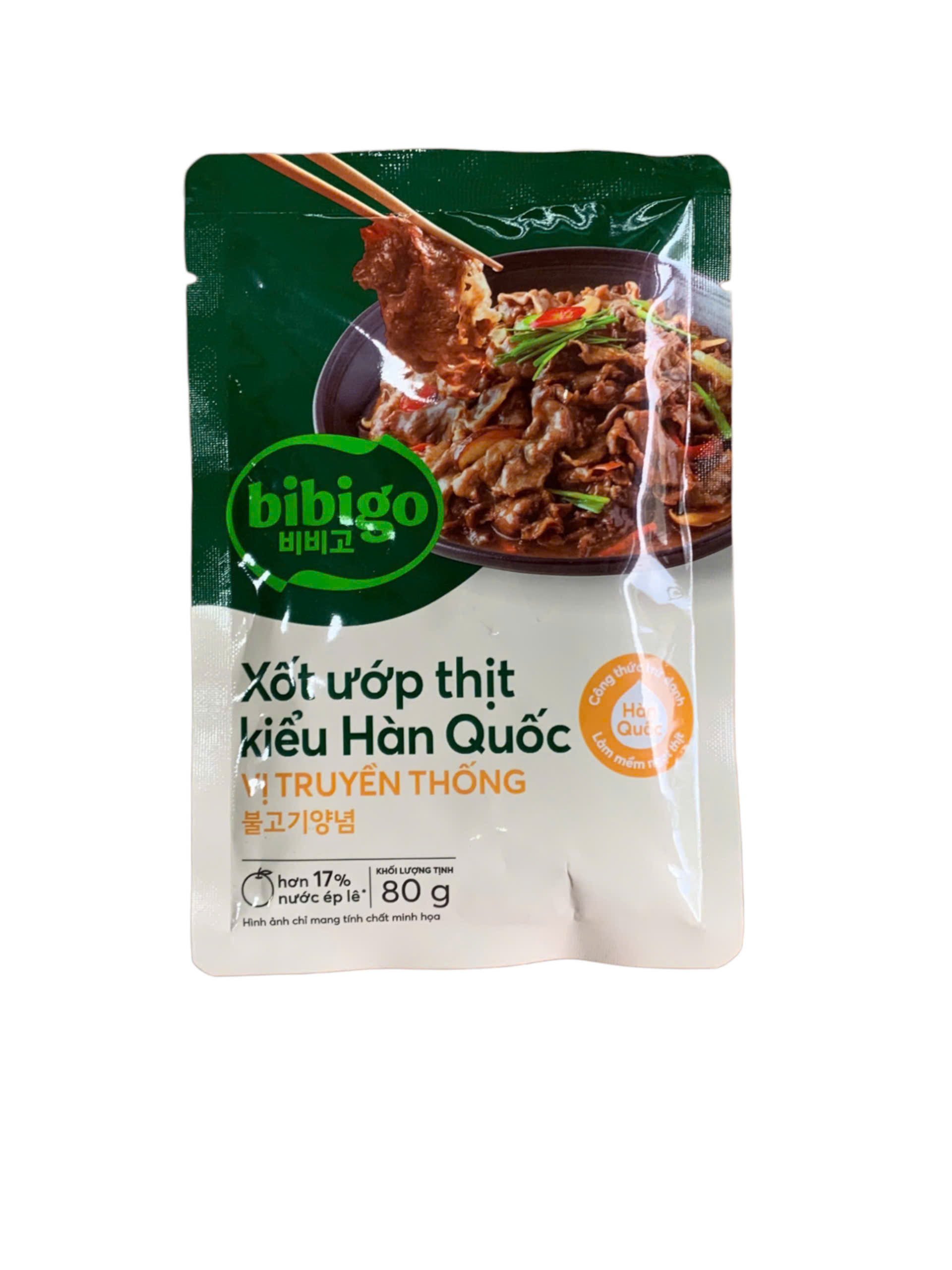 Xốt ướp thịt Bulgogi - Vị mặn ngọt 80gr