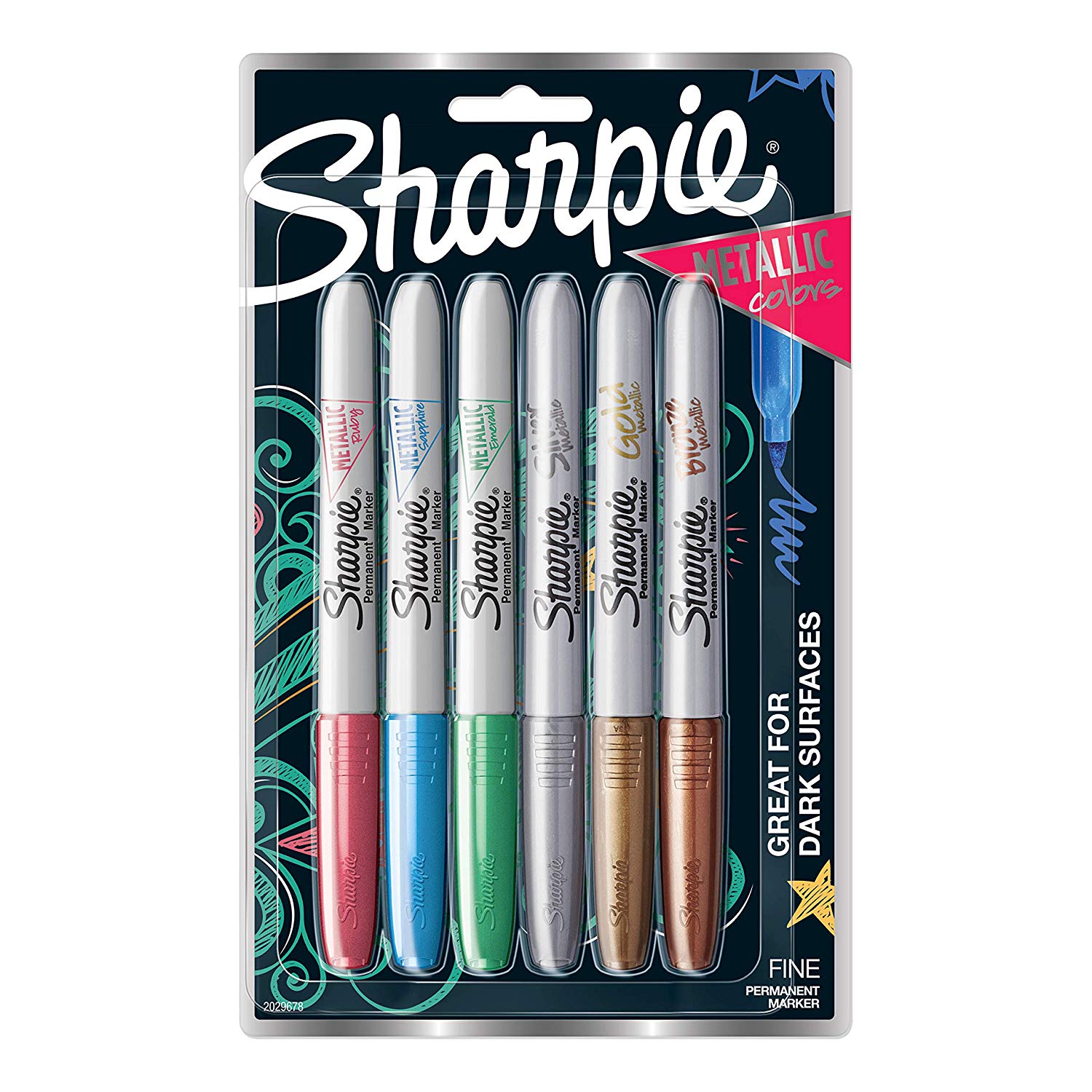 [MÀU LẺ] Bút nhũ ánh kim Sharpie Metallic