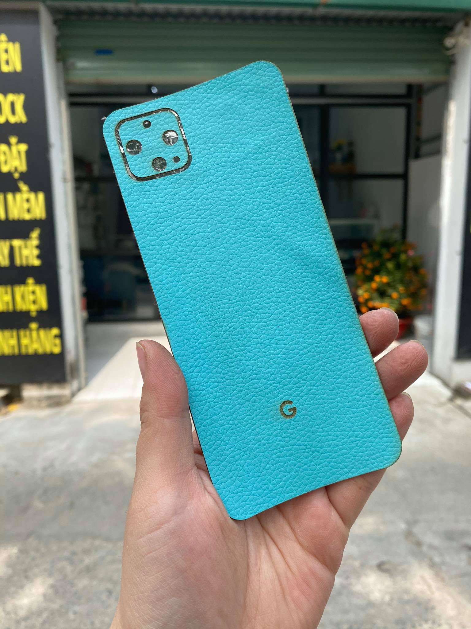 Dán da lưng ĐT Google Pixel 4XL trơn không các màu