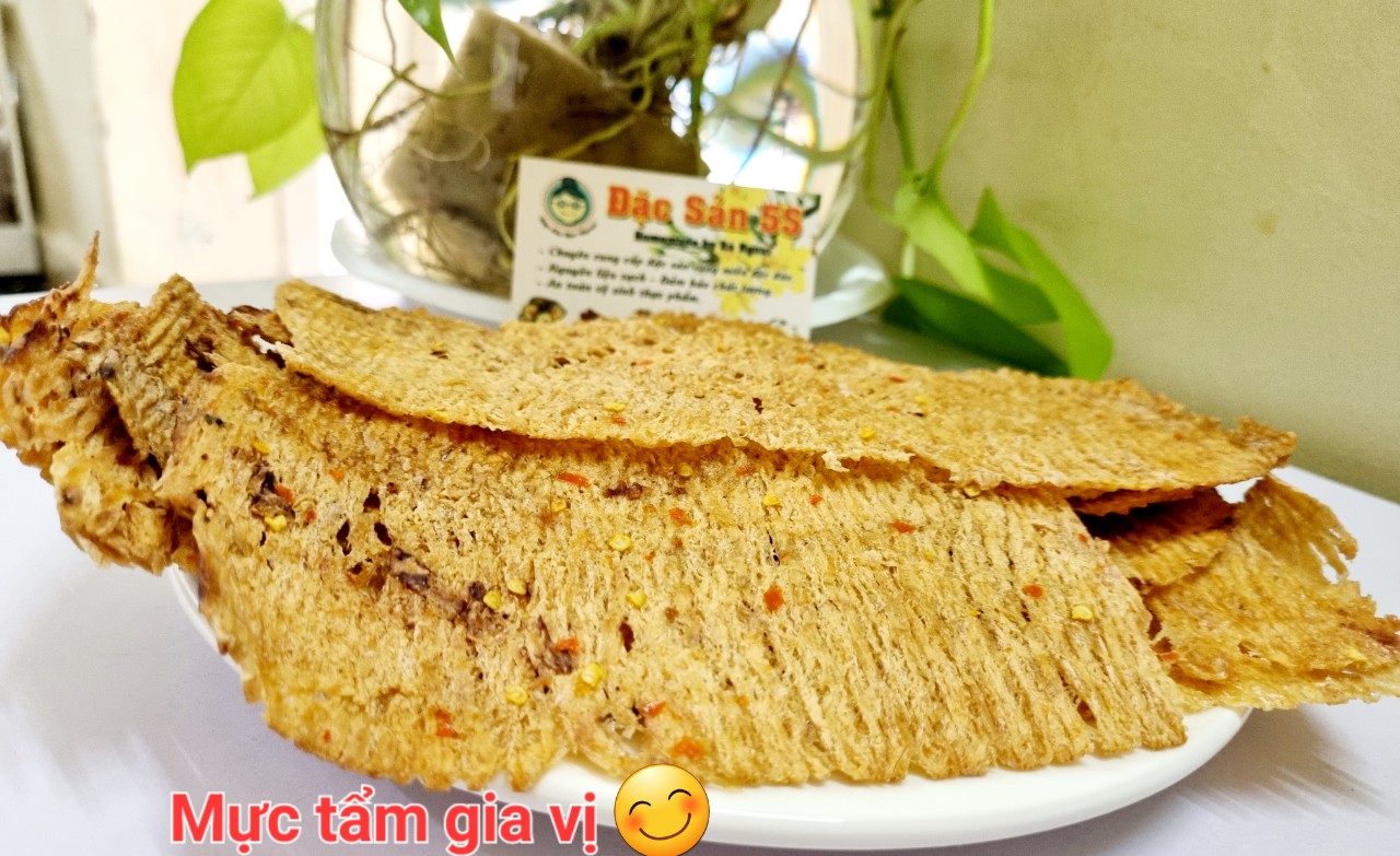 Mực cán tẩm gia vị Đặc sản 5S