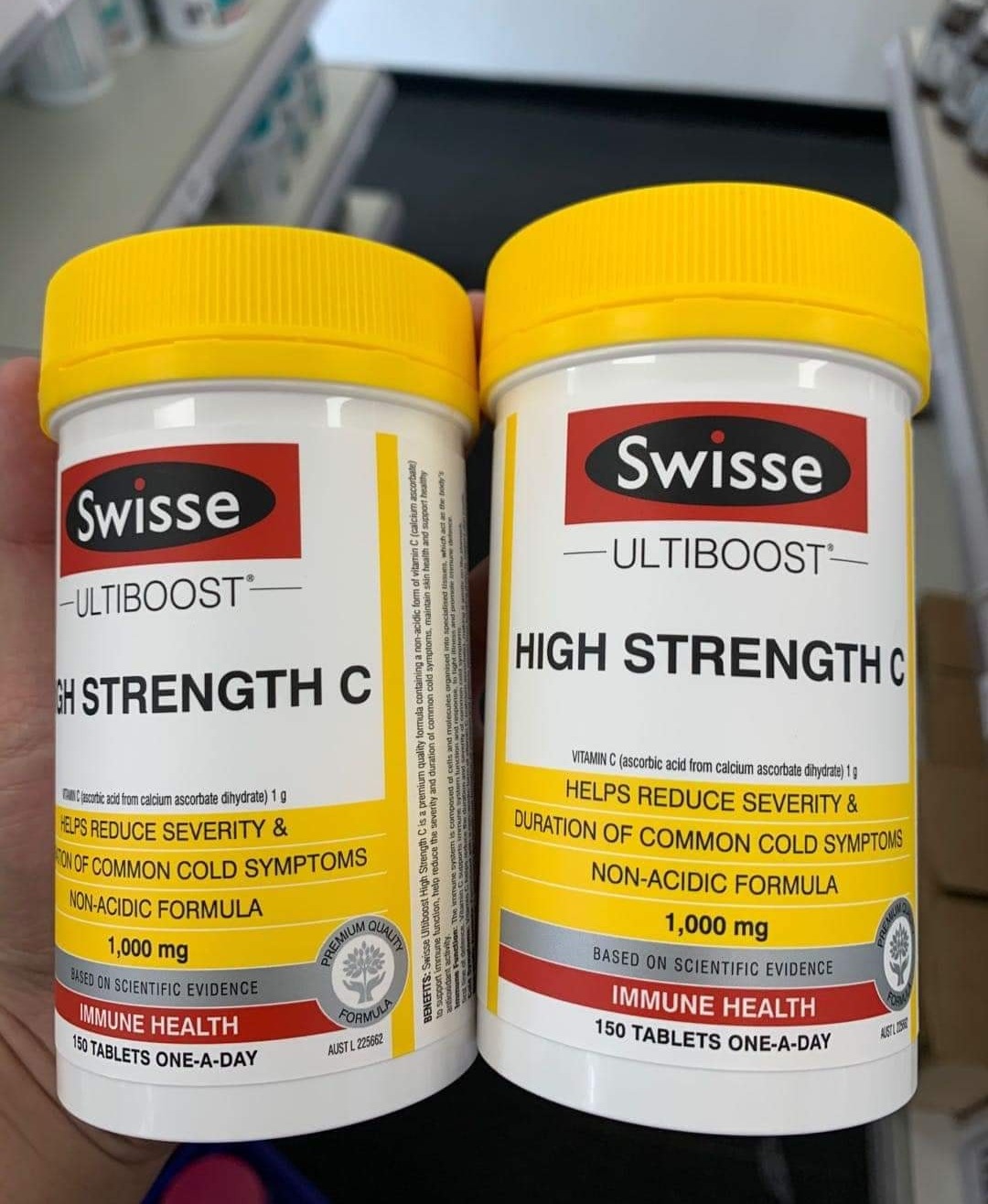 Giảm ₫40,000] Vitamin C Swisse Ultiboost High Strength C 1000mg 150 Tablets  - tháng 4/2023 - BeeCost