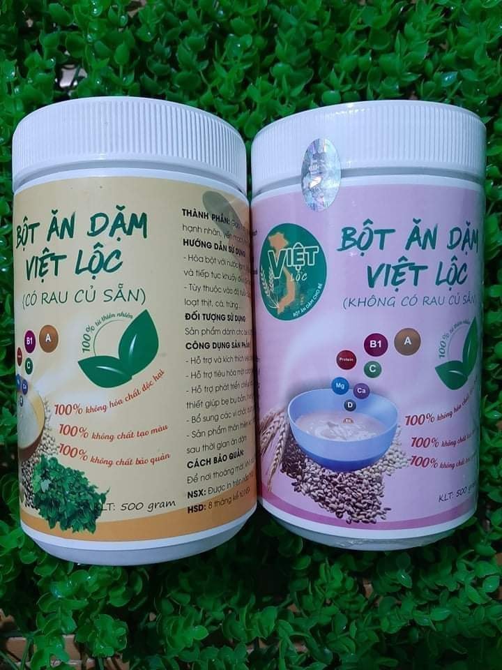 bột ăn dặm Việt Lộc dành cho bé (4m - 10m)