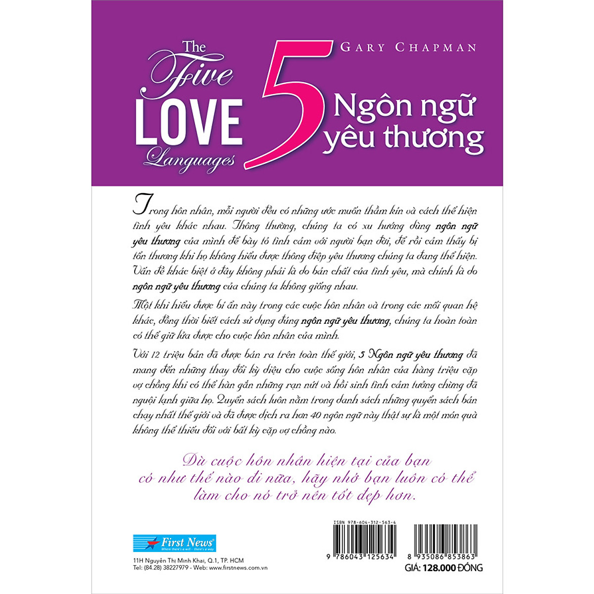 5 Ngôn Ngữ Yêu Thương - The Five Love Languages (Tái Bản 2021)