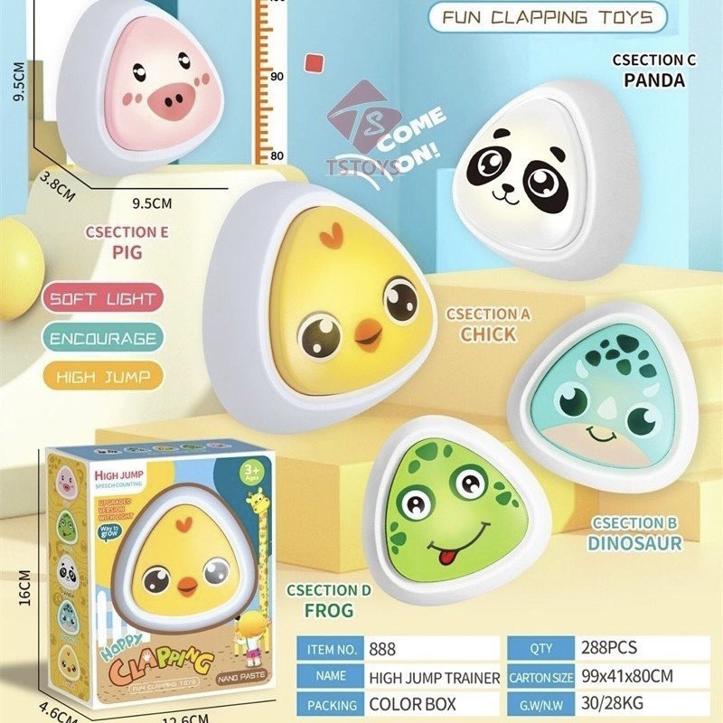 Đồ Bell Press increased height, đồ play physical exercise dance the Bell growth height strength for baby