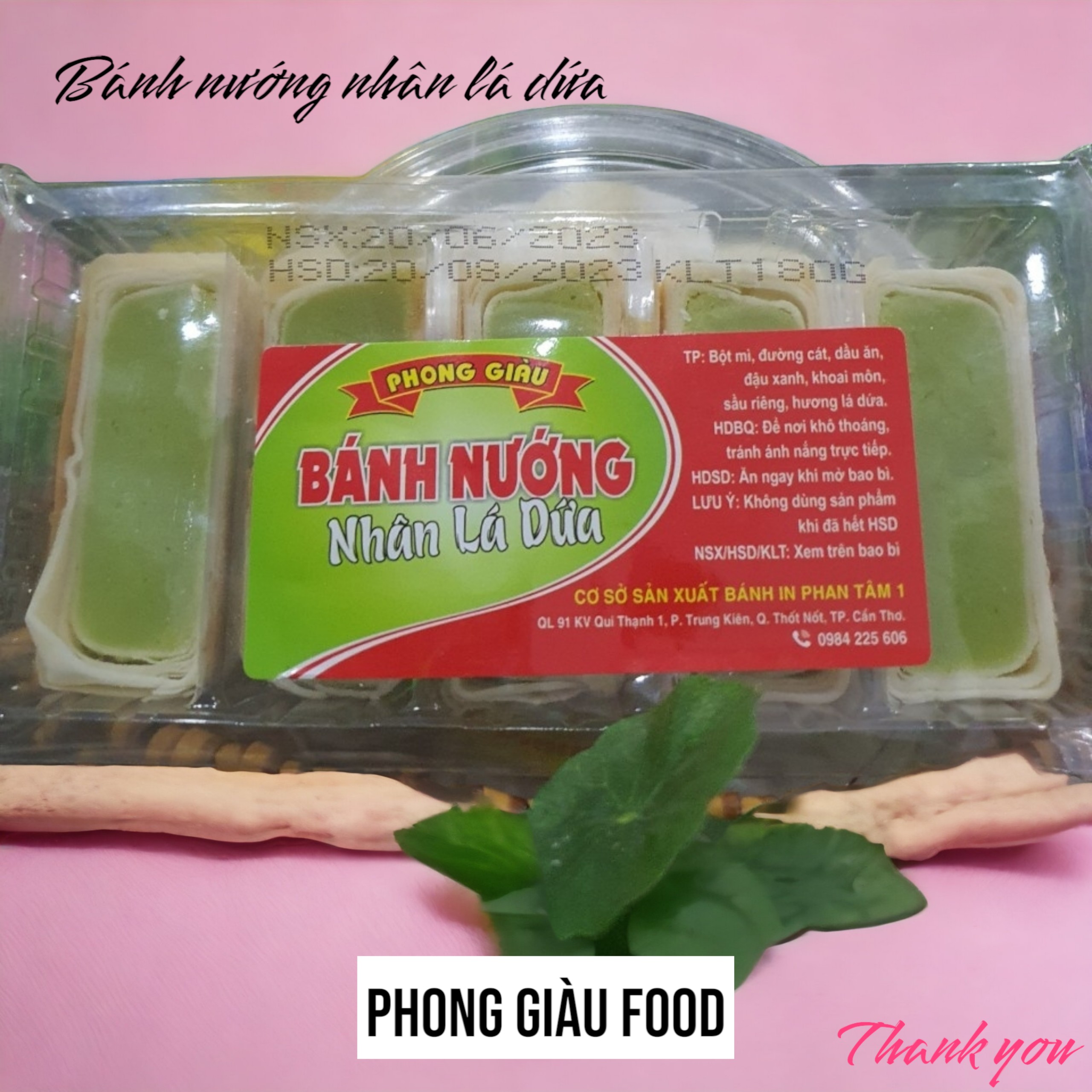 BÁNH NƯỚNG 4 MÙI (PHONG GIÀU FOOD)