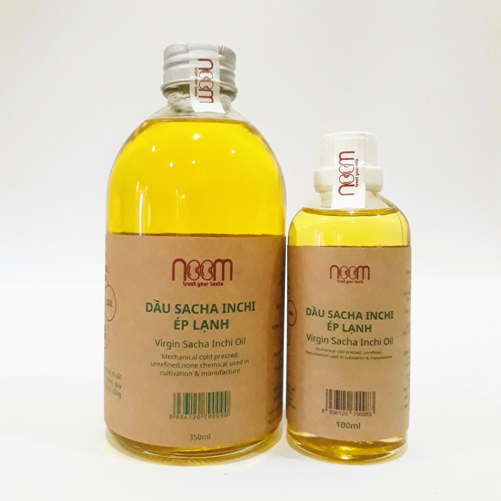 Dầu Sacha Inchi (Sachi) ép lạnh (100 ml & 350 ml) - NOOM