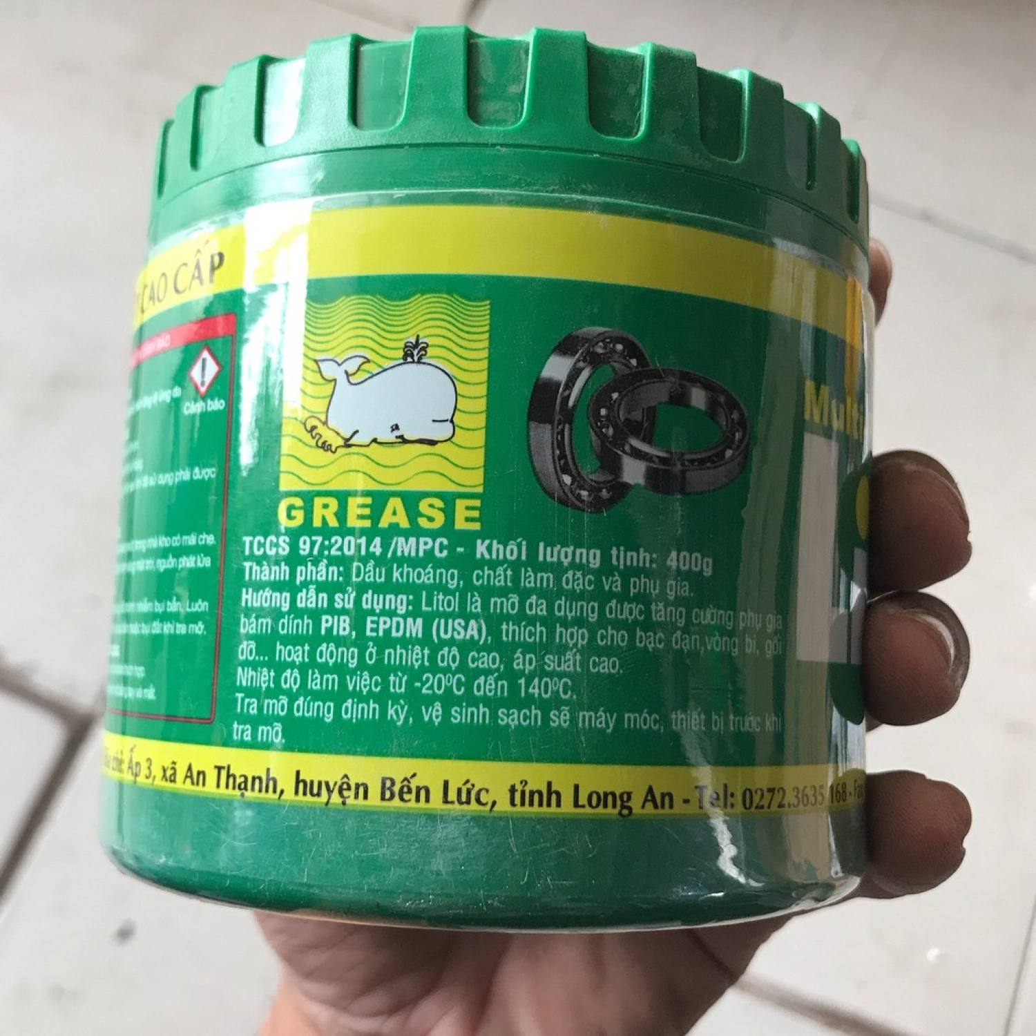 MỠ BÒ CHỊU NHIỆT CAO CẤP LITOL