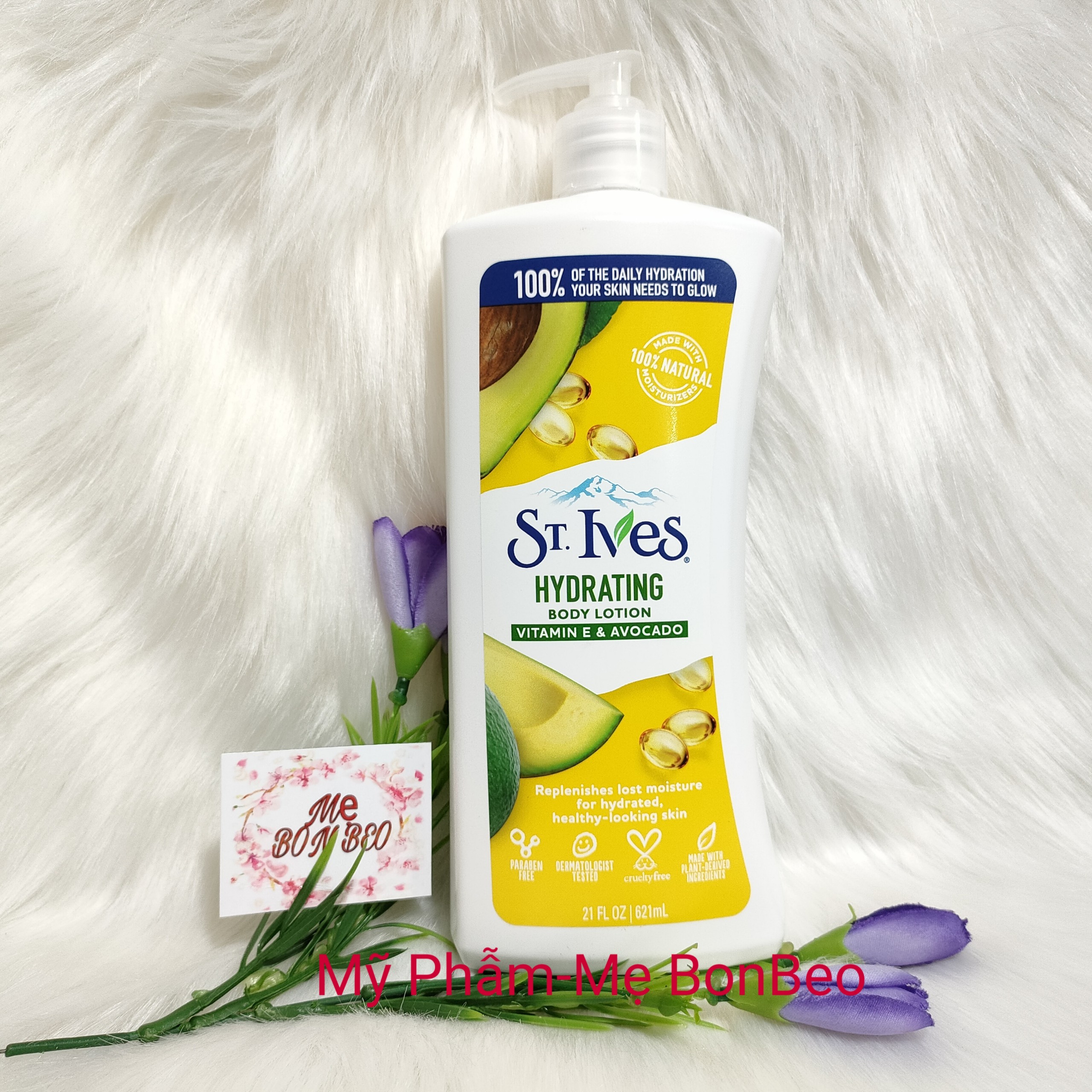 (Mẫu mới) Sữa Dưỡng Thể Toàn Thân STIVES 621ml