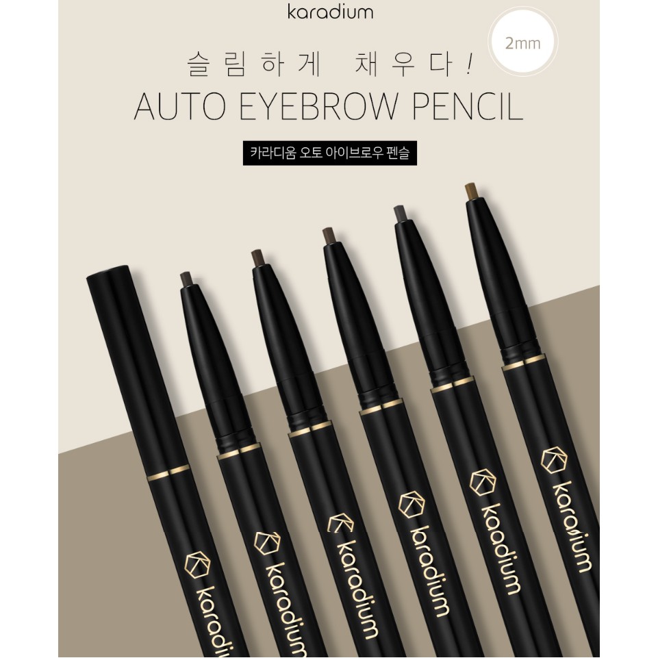 Chì kẻ mày 2 đầu KARADIUM Auto Eyebrow Pencil
