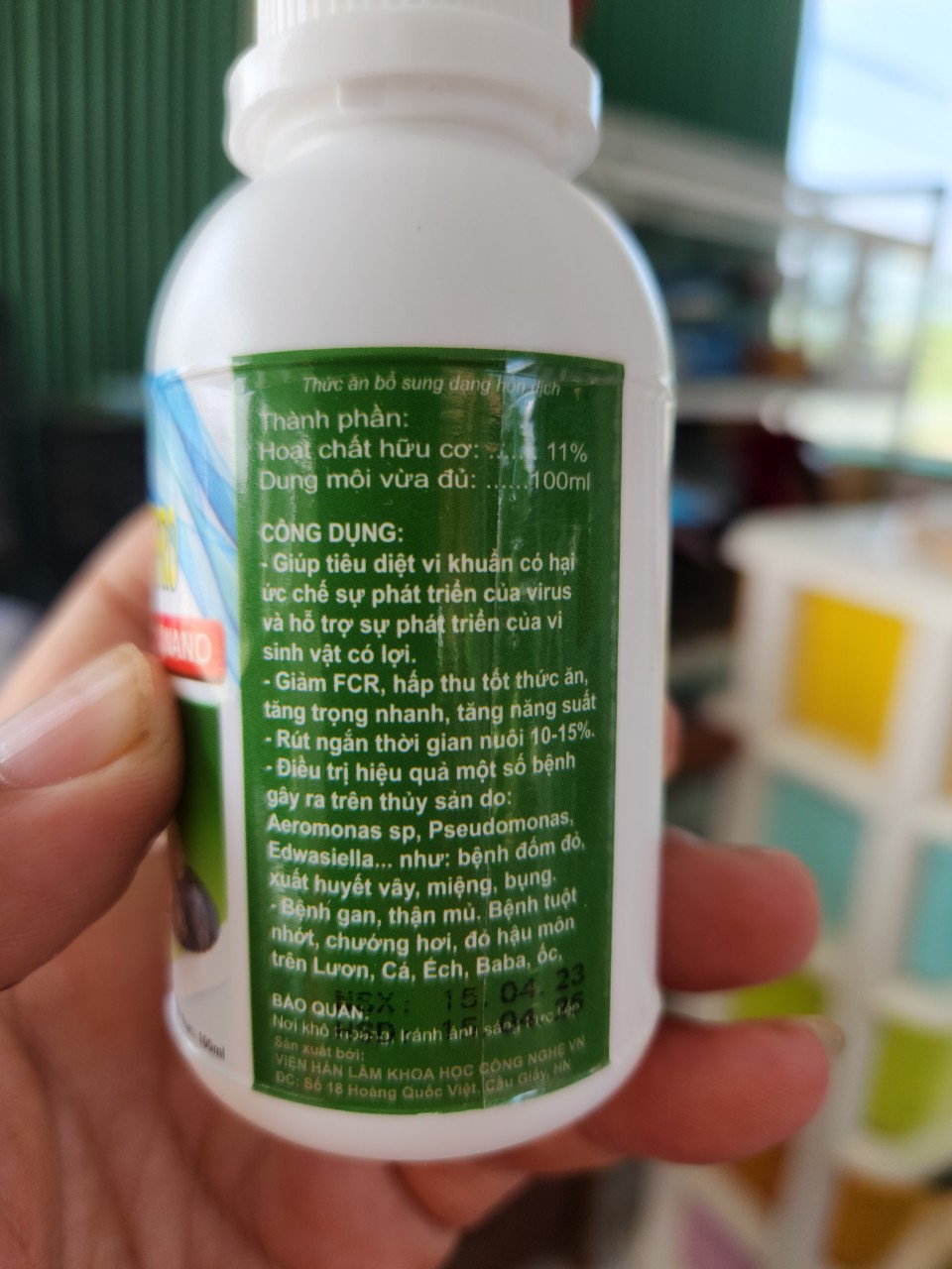 Nano Herbal Extract Pro - Nano thảo dược chuyên cho lươn