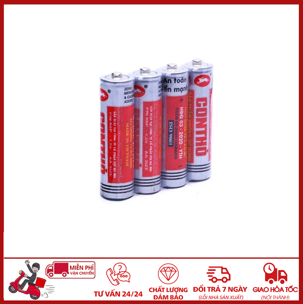 ⛔GIADUNGHOALONG⛔ Vỉ 4 pin con thỏ 1,5V (LOẠI 1 VỈ)