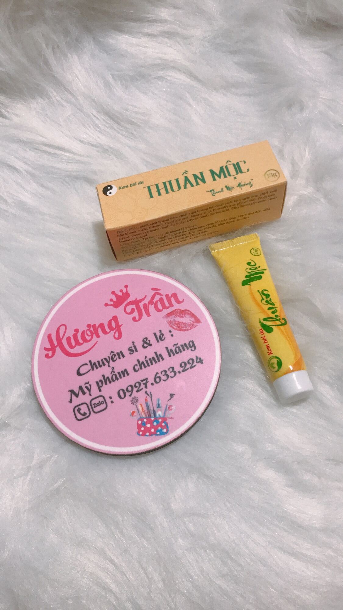 Kem bôi da thuần mộc thanh mộc hương