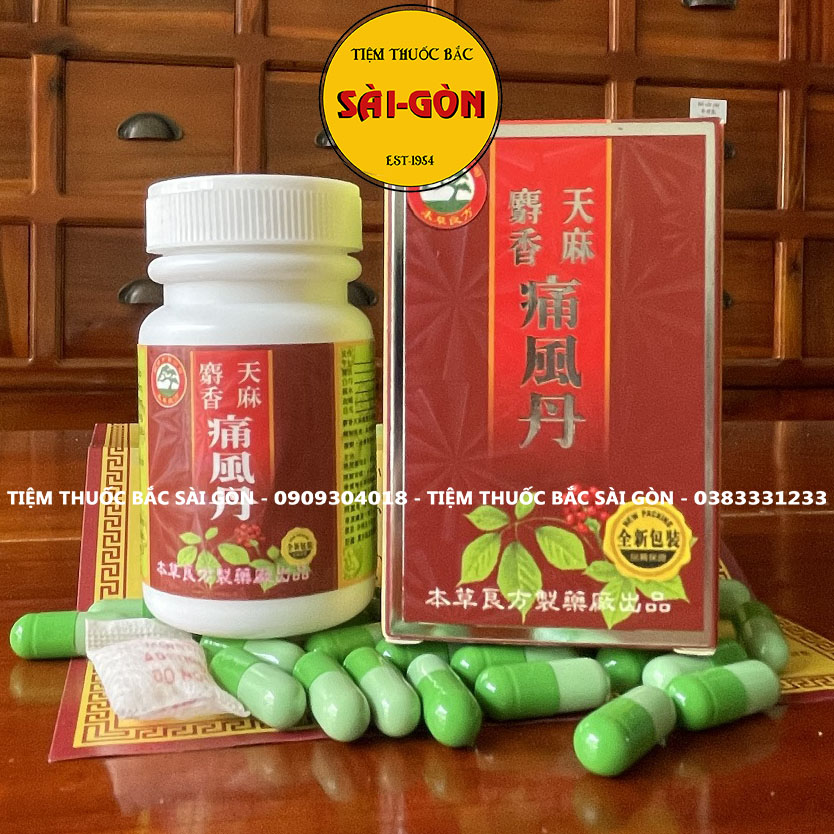 Xạ hương thiên ma thống phong đơn hộp 30 viên