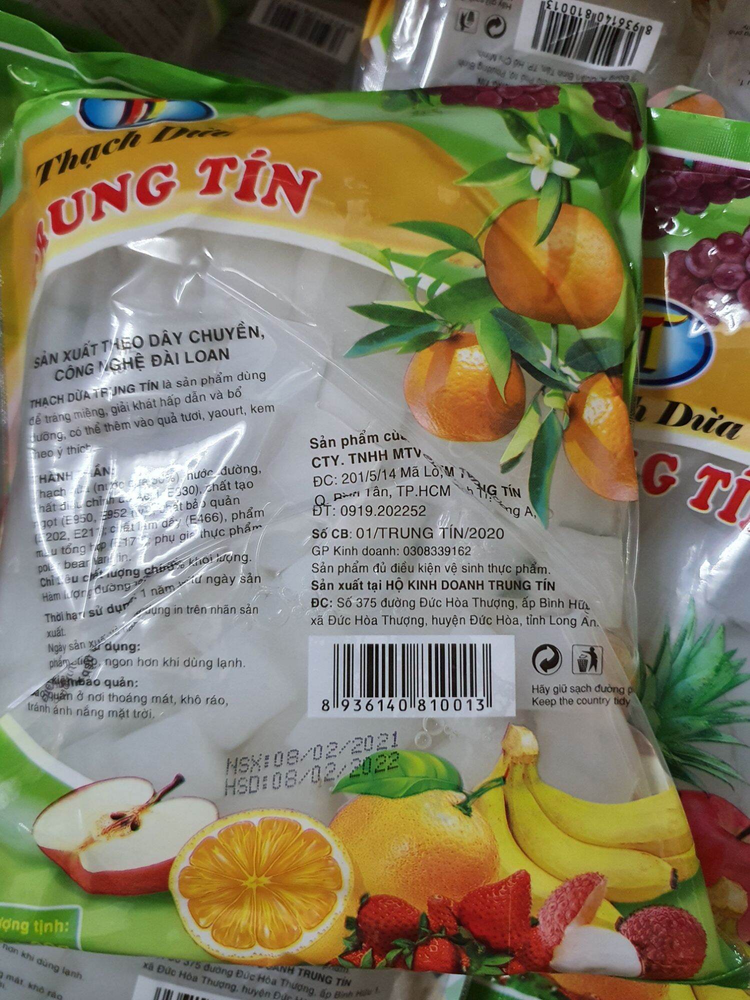 Thạch Dừa Trung Tín 500G