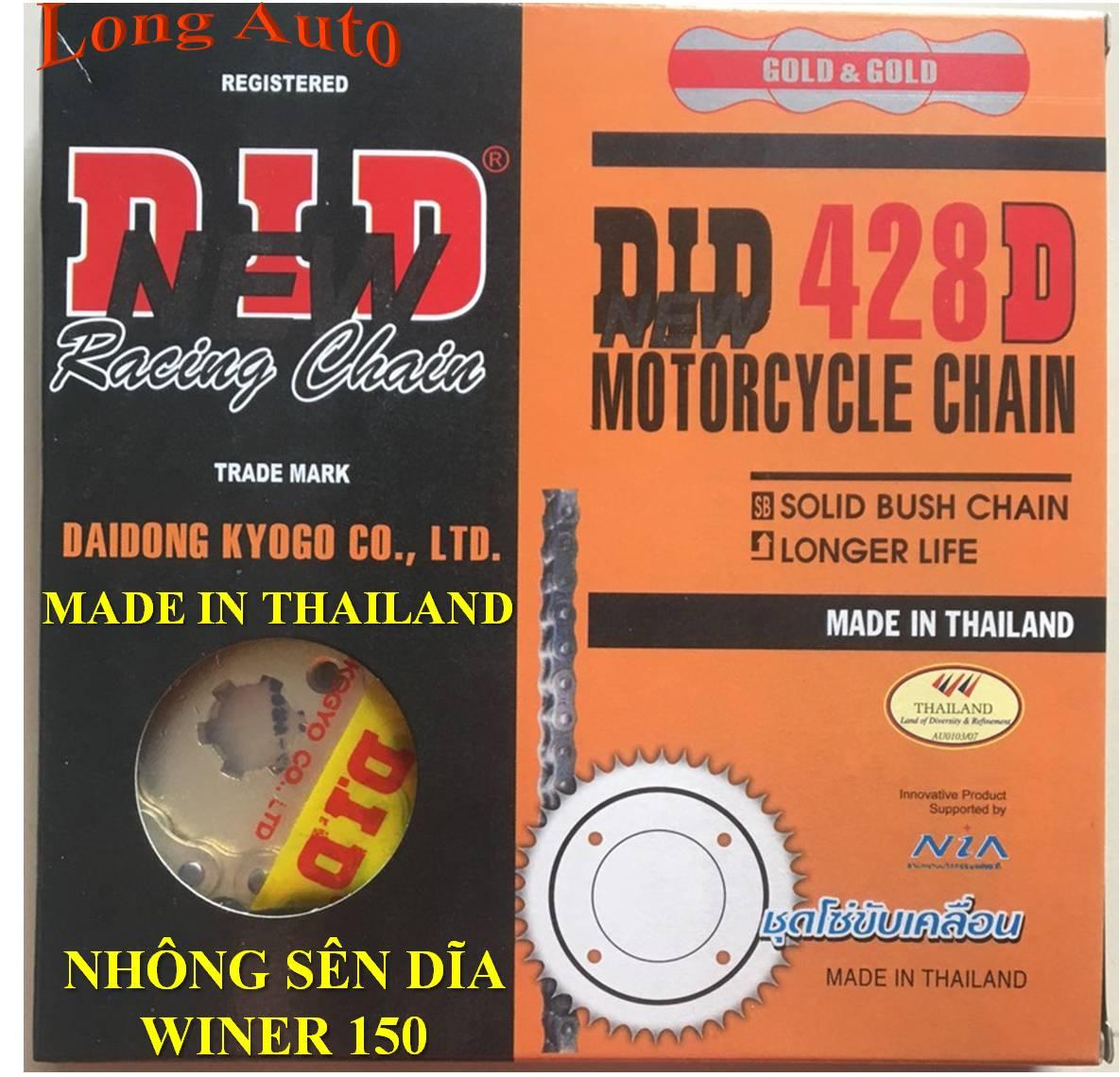 Nhông sên dĩa WiNER 150cc DID Thailand
