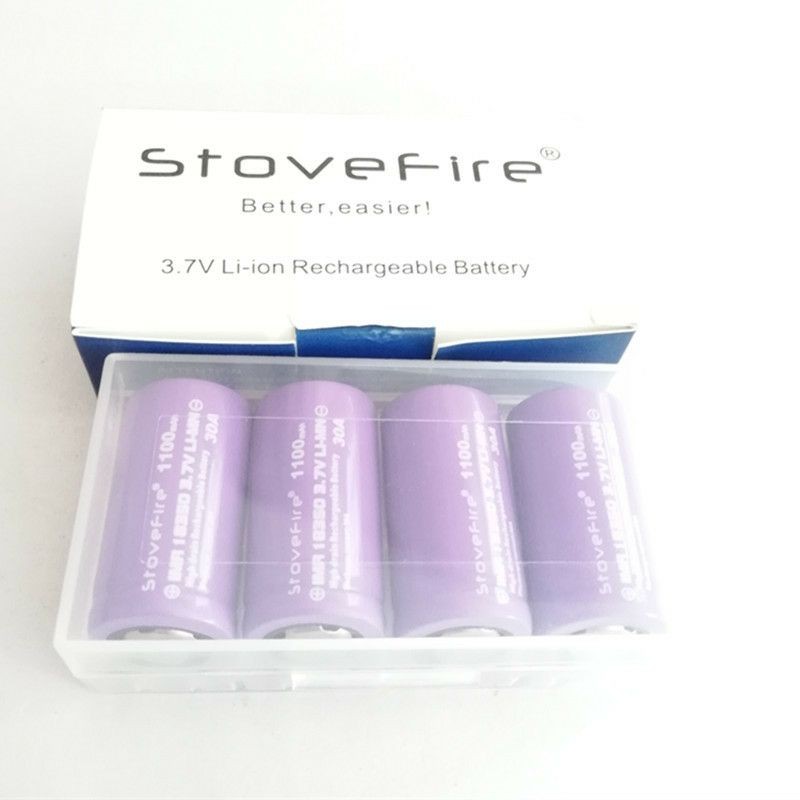 CELL PIN Stovefire 18350 - 1100mAh - 3.7V xả 30A