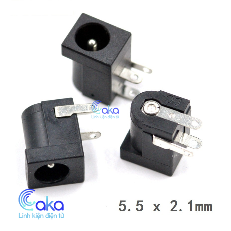 Bộ 10 jack nguồn dc cái 5.5x2.1mm