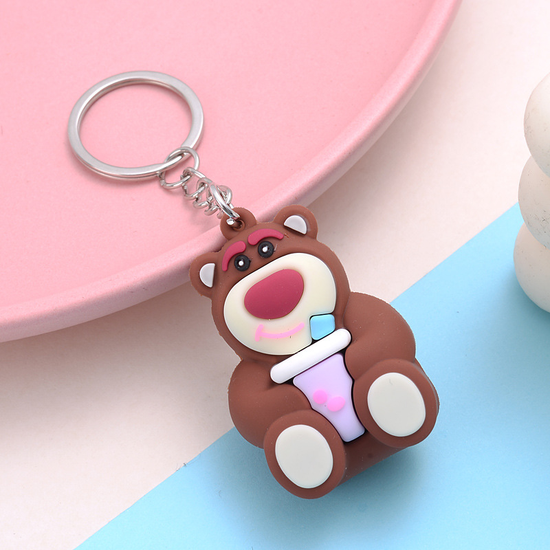 Móc khóa Gấu trà sữa cute MK23