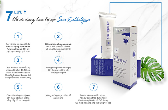 Kem Sẹo Scar Esthetique - Rỗ/Lõm/Lăn Kim/Thâm (10ml)