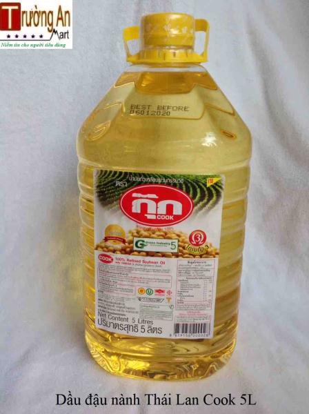 Dầu Ăn Đậu Nành Thái Lan 5000ml [Hàng Nội Địa Thái Lan]