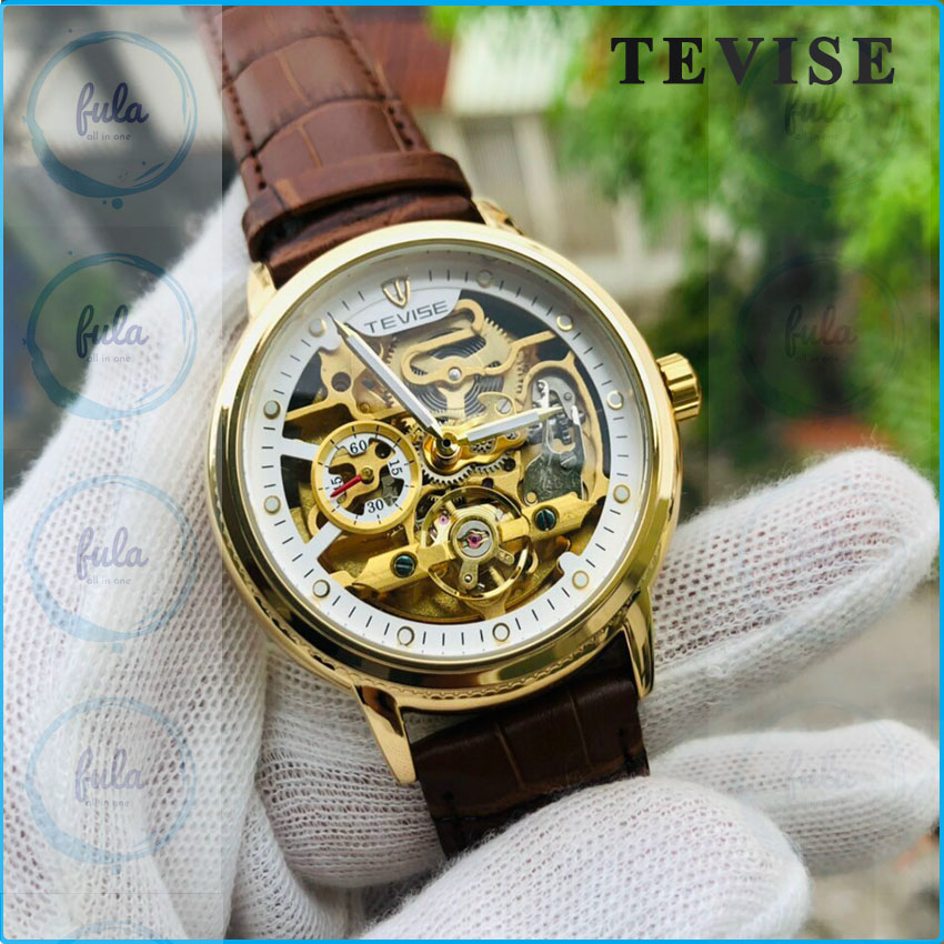 [XẢ NGHỈ] Đồng hồ cơ tự động nam TEVISE cho nam T612B  thiết kế cổ điển sang trọng  rất thời thượng đẳng cấp lẫn phong cách thể thao  với thép không gỉ  chống nước tốt . Fula