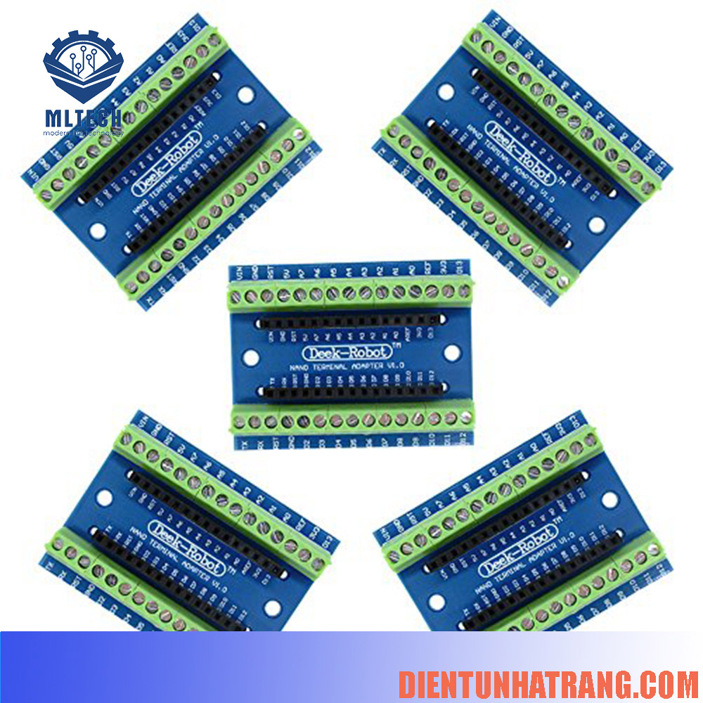 Đế ra chân Arduino Nano IO Shield V1.0