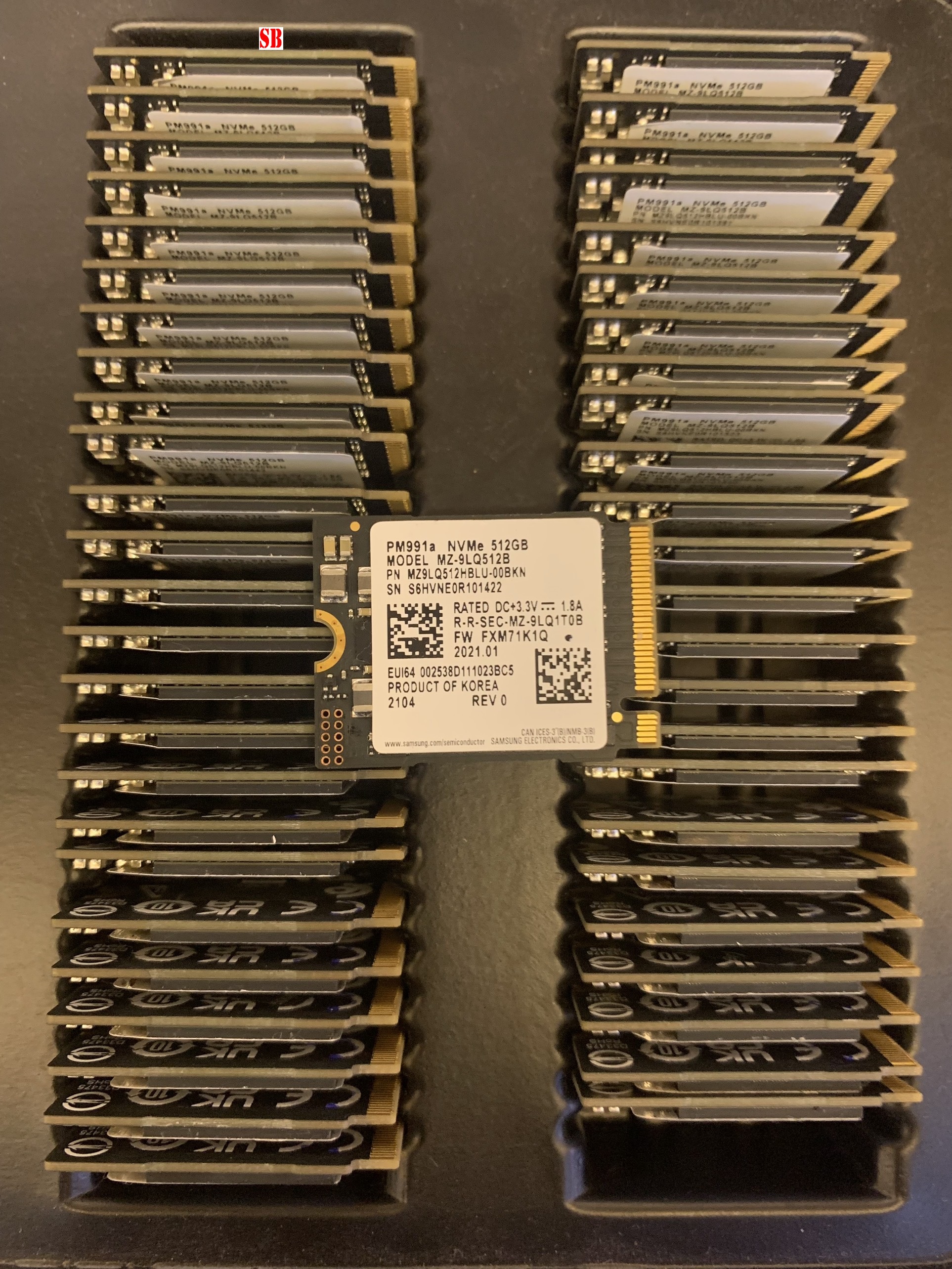 Ổ cứng SSD Samsung M2 2230 PM991a 512GB / 1TB - SSD lắp Surface