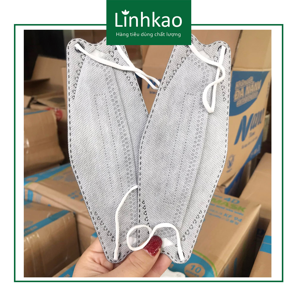 Thùng Khẩu trang 4D KF94 kháng khuẩn Sky Mask [30 gói/300 cái]