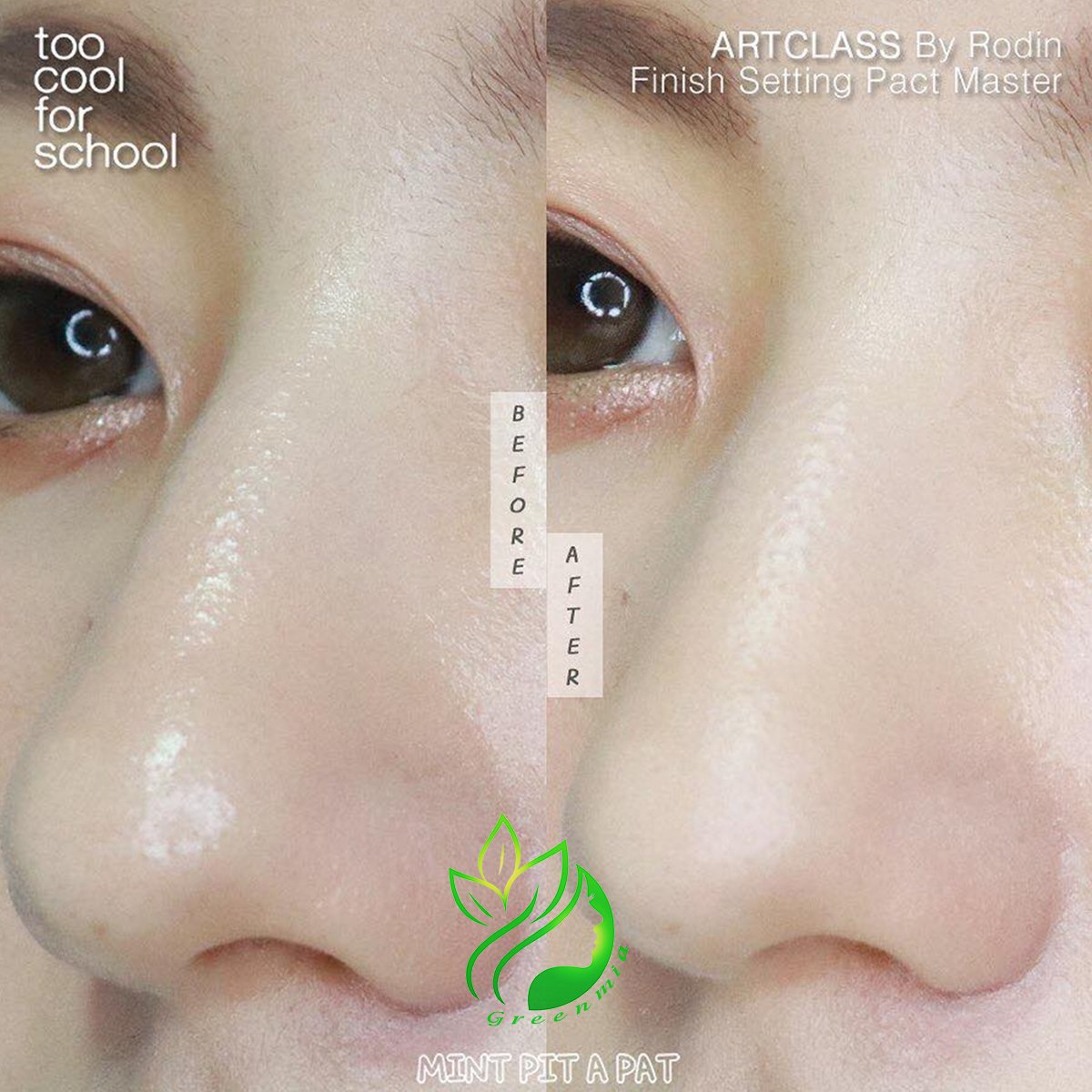Phấn Phủ TOO COOL FOR SCHOOL Artclass By Rodin Finish Setting Powder Bột 10g [CHÍNH HÃNG]