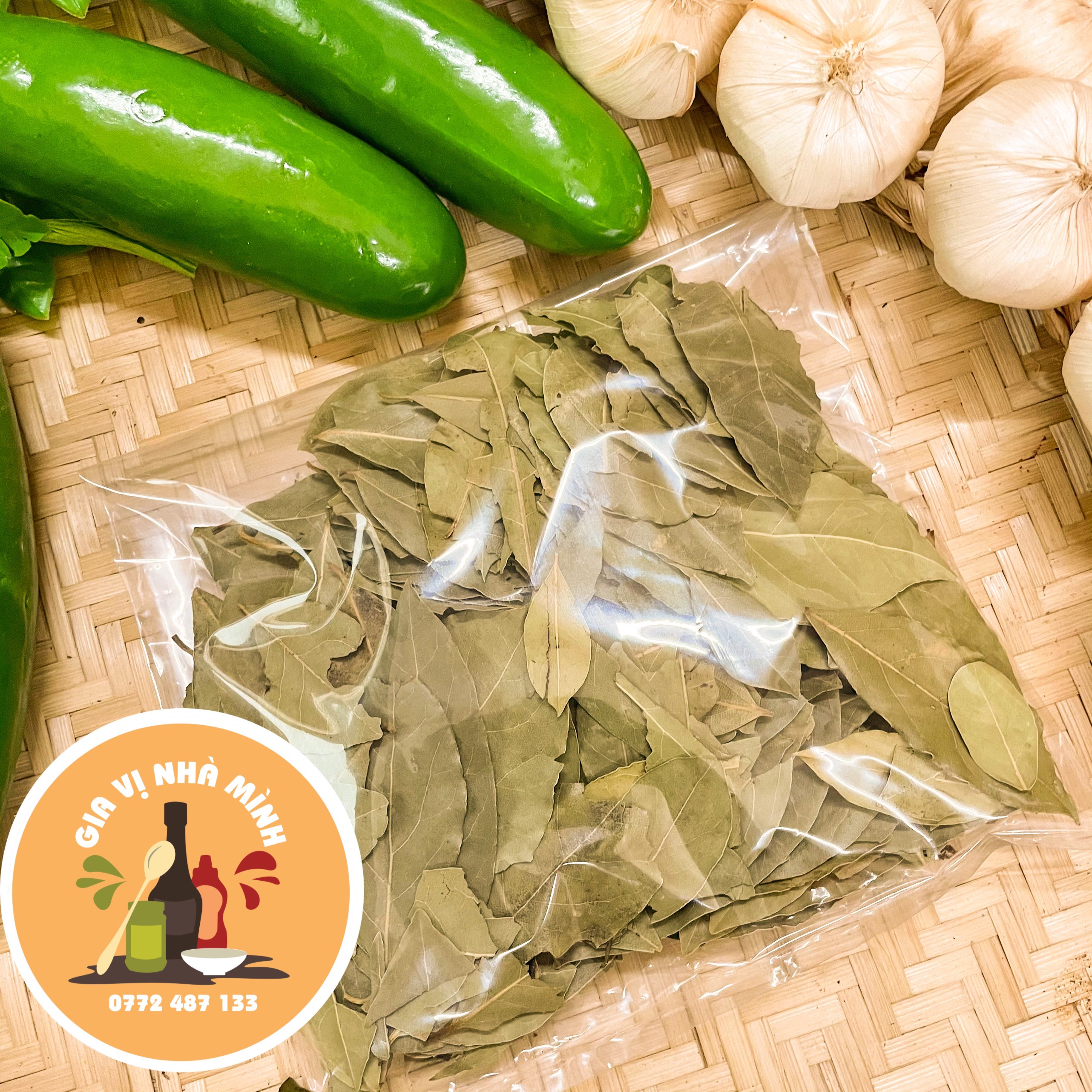 LÁ NGUYỆT QUẾ (LÁ THƠM) 50GR-100GR