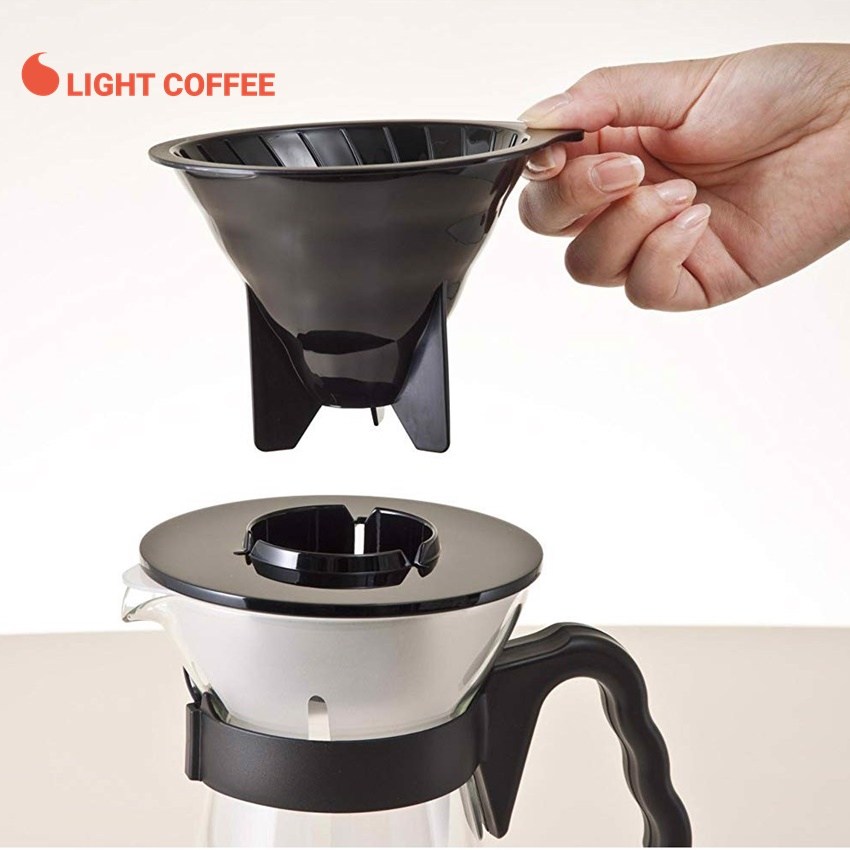 Bình pha cà phê lạnh và nóng Hario 2 in 1 (700ml) - LIGHT COFFEE