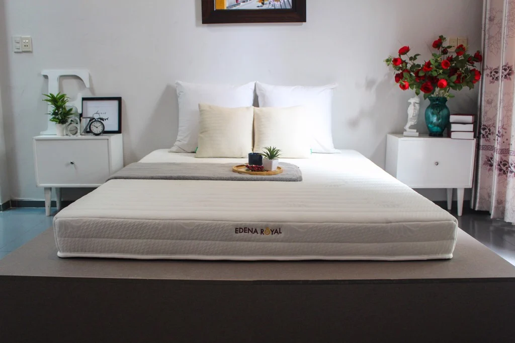 [Trả góp 0%] Nệm Foam  Edena Royal-Bảo hành 5 năm- Êm ái- Sang trọng.
