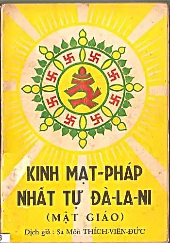 Sách kinh mạt pháp nhất tự đà la ni