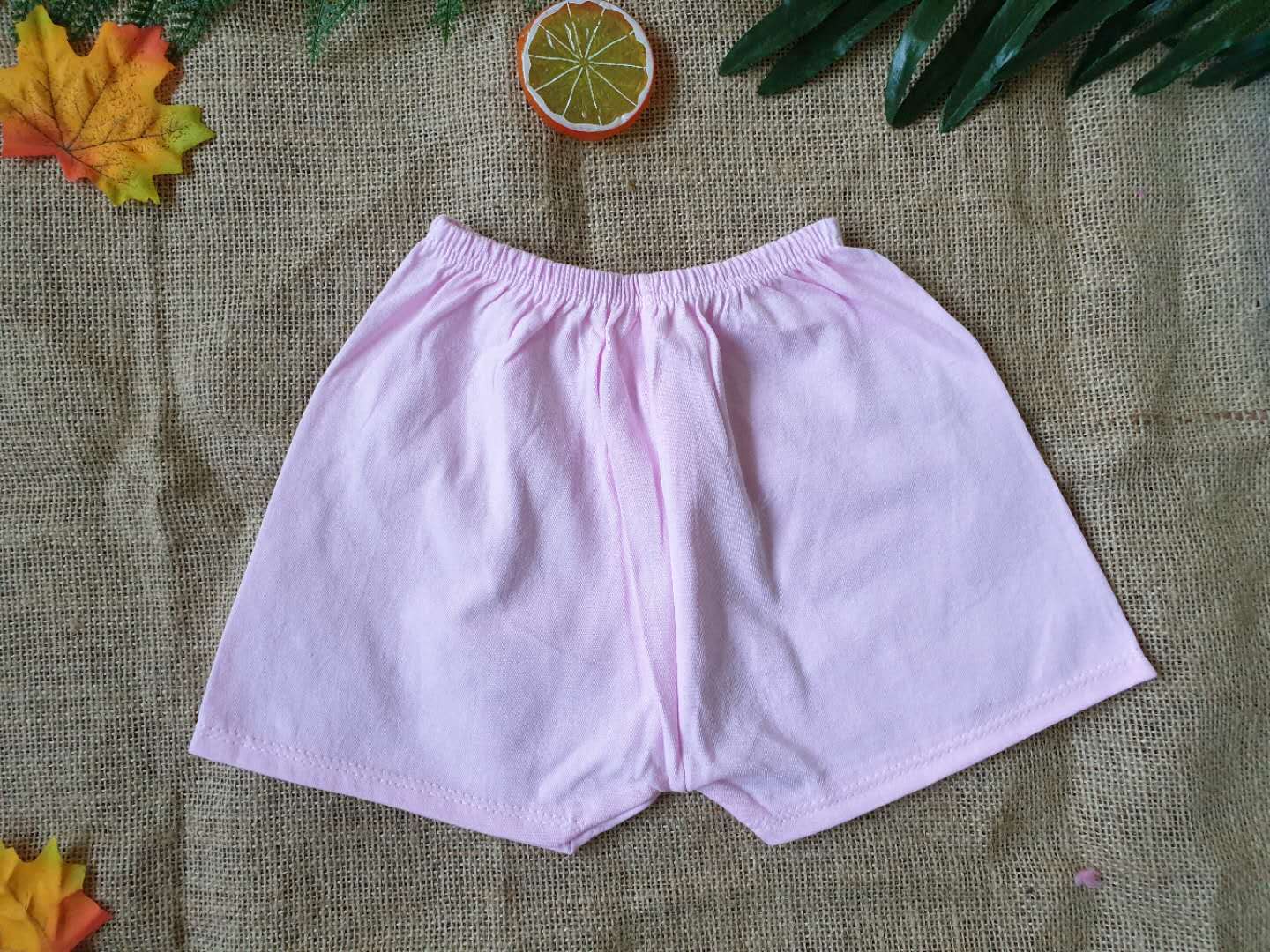 [ 100% Cotton ]COM BO 2 QUẦN NGẮN SƠ SINH MÀU BOSSINI