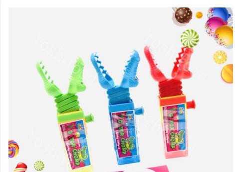 [Siêu Hot] lẻ 1 Kẹo Mút Đồ Chơi Cá Sấu Gator Chomp 17gr