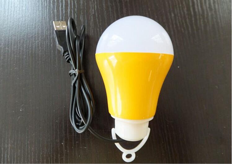Bóng Đèn Led Usb Siêu Sáng 5W Có Móc Treo
