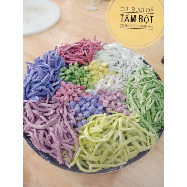 Cùi bưởi sợi/viên topping chè, trà sữa 500g