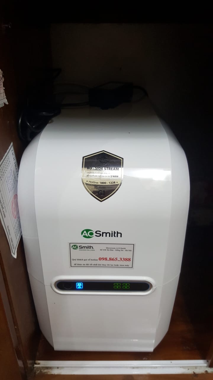 [Trả góp 0%][Miễn phí lắp đặt toàn quốc] Máy lọc nước RO A.O.Smith aosmith G1
