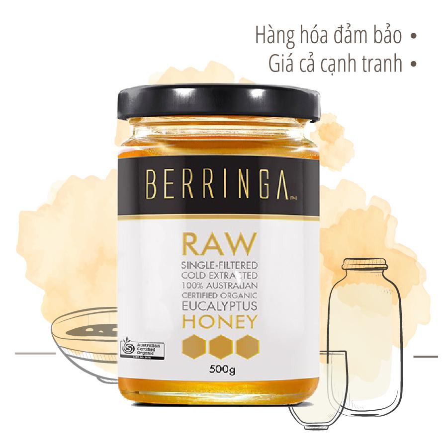 Mật ong BERRINGA RAW 500g