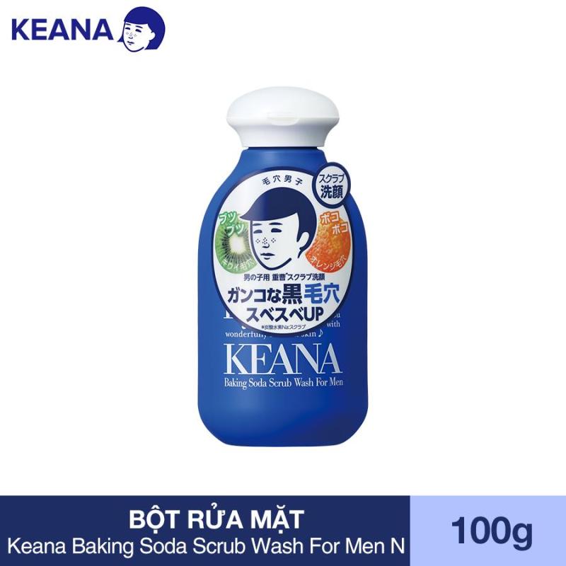 Bột Rửa Mặt Cho Nam Keana Baking Soda Scrub Wash For Men N (100g) cao cấp