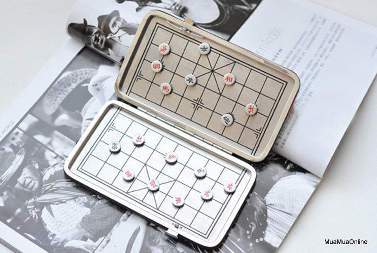 Bộ Trò Chơi Cờ Tướng Nam Châm Mini Nhỏ Gọn