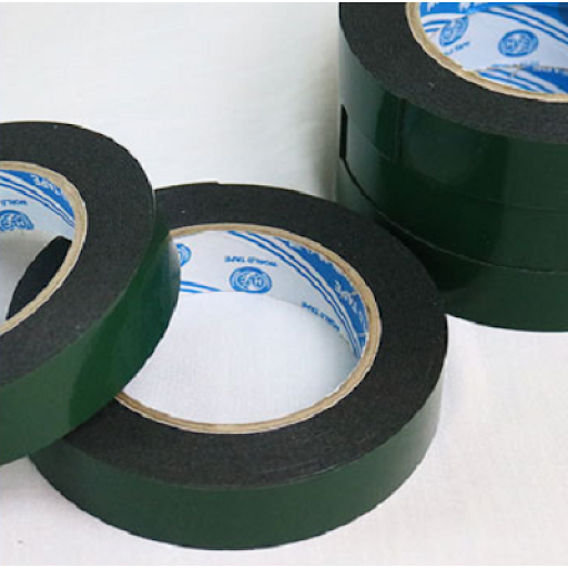 Băng keo xốp đen 2 mặt 2.4f siêu dính