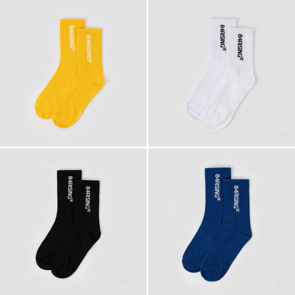 [OUTLET - Không đổi trả]Tất / vớ cao cổ 84RISING nhiều màu