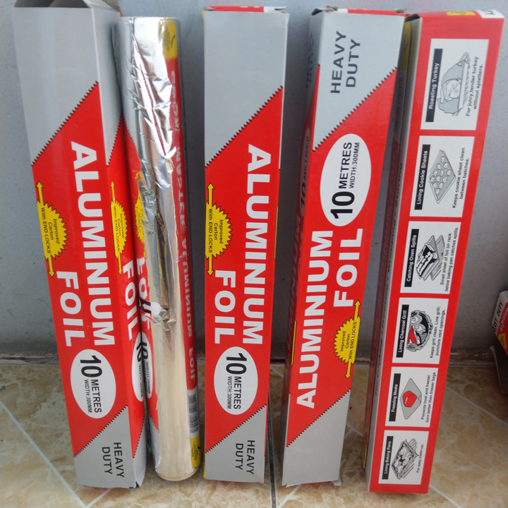 Giấy Bạc Gói Thức Ăn Tiện Dụng 10M - T0124