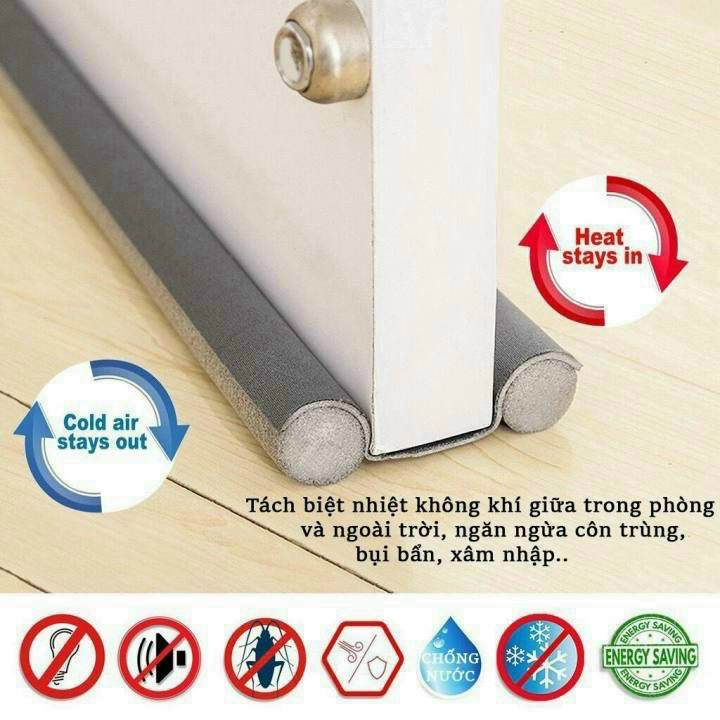 XỐP CHÈN KHE CỬA CHỐNG BỤI, GIÓ LÙA, CÔN TRÙNG.