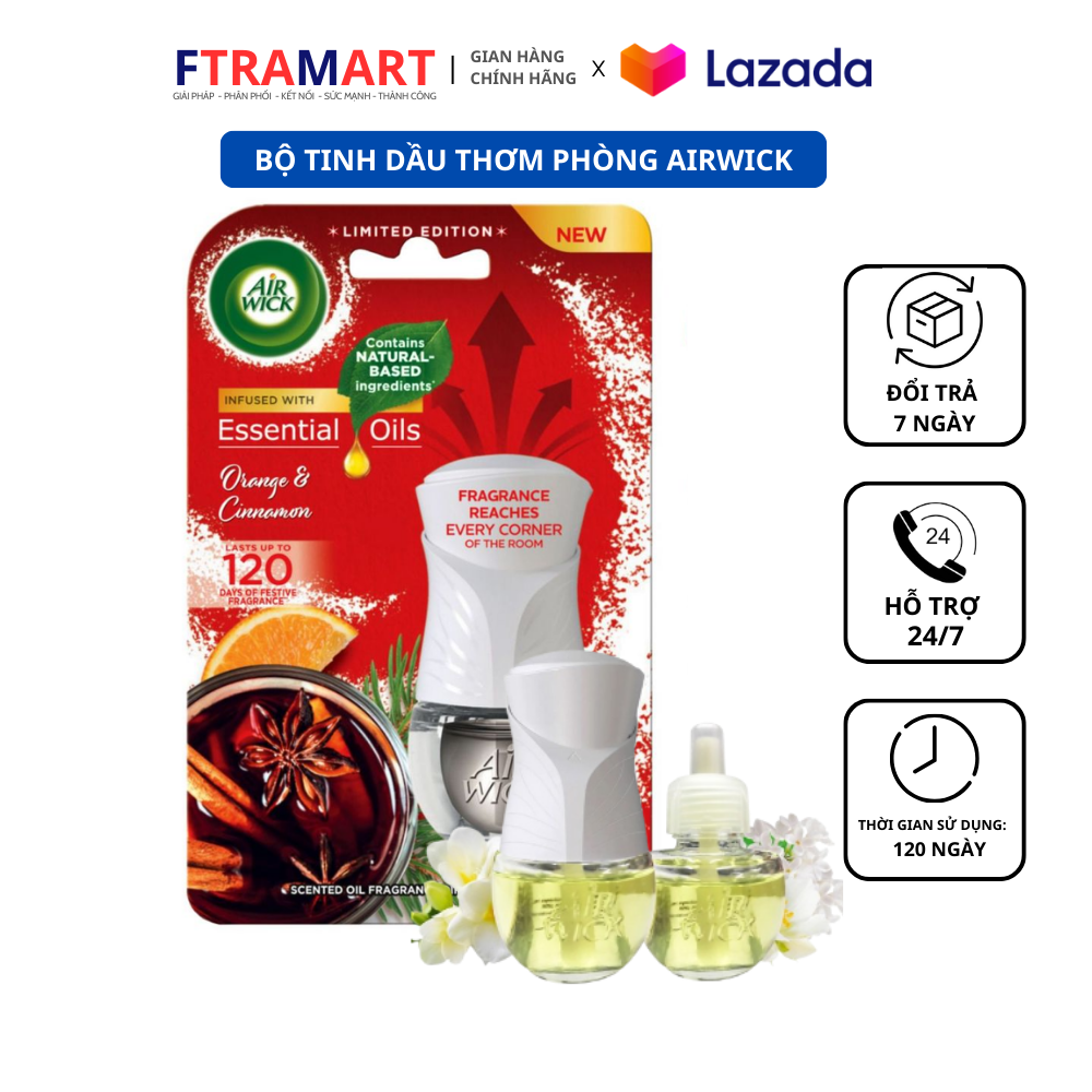 Awk2779 Orange & cinnamon 19ML Air Wick essential oil diffuser essential oil for room fragrance
