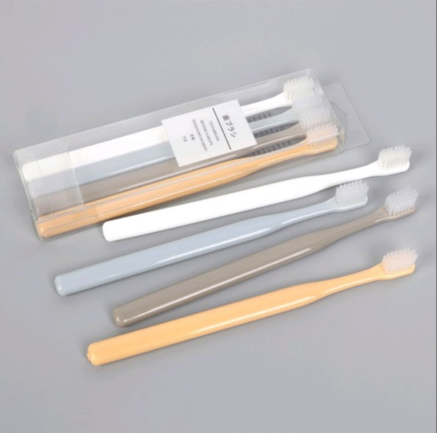 Combo 4 cây bàn chải đánh răng Muji Nhật
