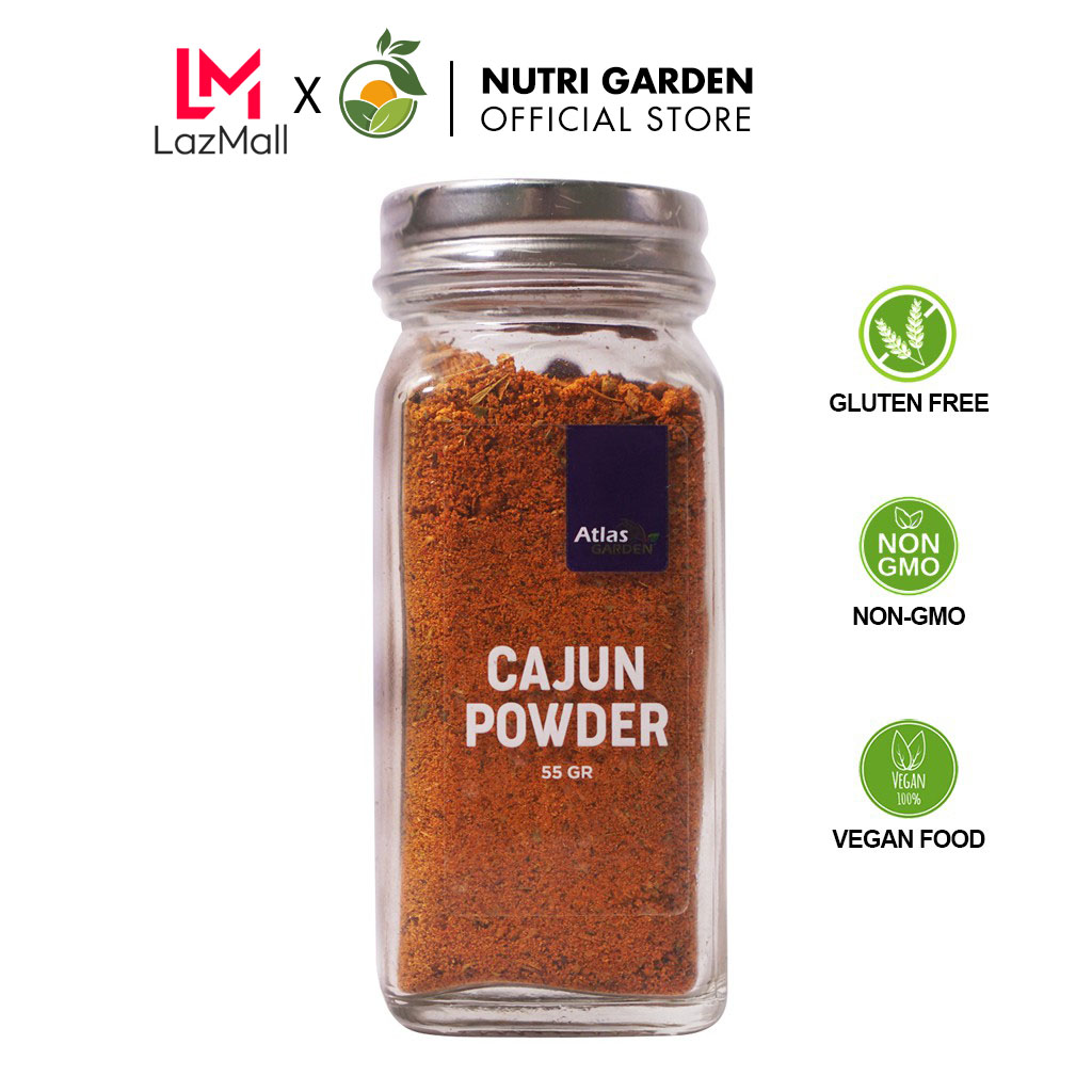 Cajun Powder - Bột Cajun Nutri Garden nhập khẩu Đức 55g / 1kg_Duy Khải